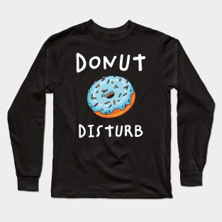 Donut Disturb Long Sleeve T-Shirt